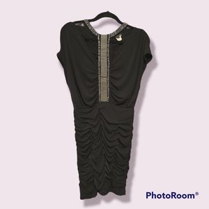 Black cocktail dress